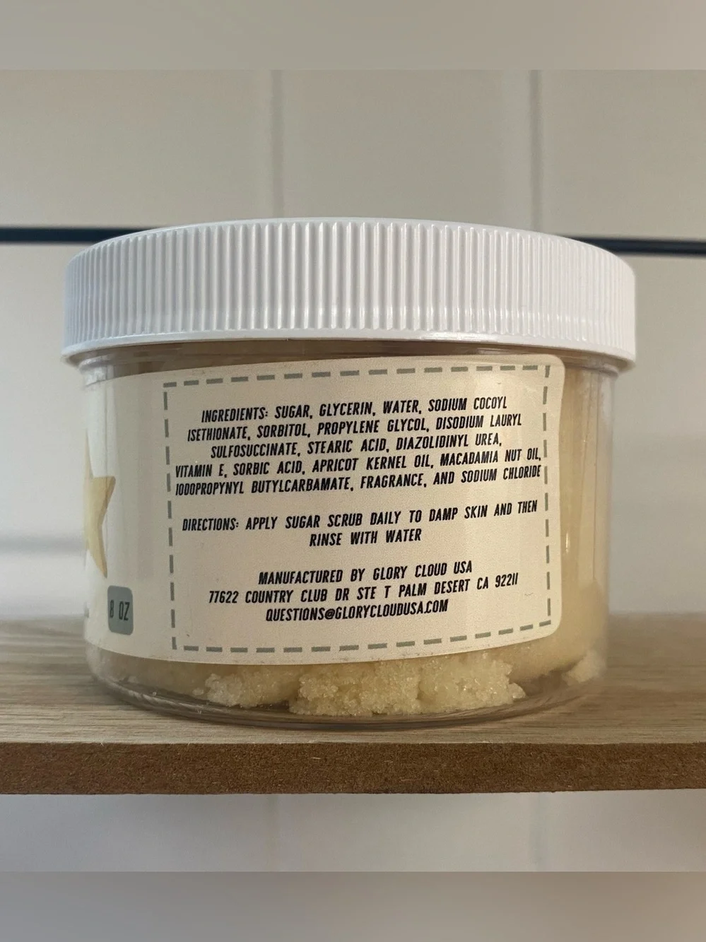 NEW Glory Cloud Snickerdoodle Face + Body Sugar Scrub *Bundle for $5*